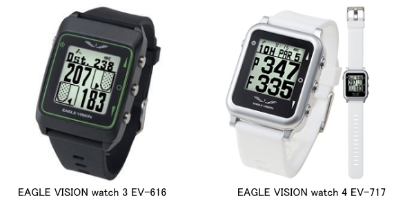 週末限定タイムセール》 EAGLE VISION watch3 EV-616 ゴルフ 時計型GPS